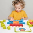 thumbnail image 1 of 30 Piezas Bloques de Rompecabezas de Geometría Clásico Montessori Forma Geométrica 3D Jigsaw Logica Montaje para en Salvador bloques de rompecabezas, 1 of 10