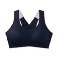 thumbnail image 3 of BROOKS Navy Dare Crossback DriLayer Sports Bra, US 30DD/E, UK 30DD, NWOT, 3 of 4