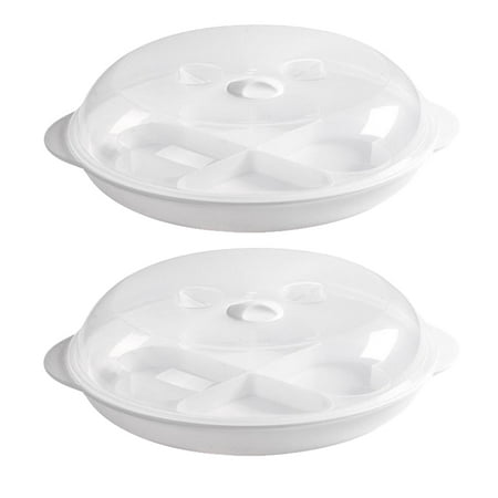 

2pcs Egg Poacher Cookware Microwave Eggs Maker Multi-purpose Egg Cooker Mold