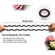 thumbnail image 3 of Spiral Hair Ties No Crease, Black Traceless Hair Ties, Elastic Coil Hair Ties, Matte Phone Cord Hair Ties, Waterproof Hair Coils for Women Girls (10 P, 3 of 4