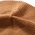 thumbnail image 5 of COCOpeaunt Large Size 100% Wool Beret Hat Women Solid Flat Berets Autum Winter Warm French Elegant Artist Beret Ladies Vintage Painter Cap, 5 of 6