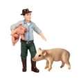 thumbnail image 2 of Figuras de animales juguete guardián juguetes educativos Micro paisaje Playsets F Zulema figuras de la granja, 2 of 8