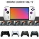 thumbnail image 2 of Anillo protector de goma para joystick compatible con ASUS ROG Ally/Steam Deck/PS5/PS4/Nintendo Switch Pro Controller: accesorios duraderos para proteger el agarre, 2 of 6