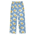 thumbnail image 2 of FORMRS Kids Pajama Pants with Pockets Size 11-12Y Boys Lounge Sleep Bottoms, Playful Fried Eggs, 2 of 8