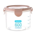 thumbnail image 2 of Ludlz Airtight Food Storage Containers with Lids Airtight 鈥?Kitchen Transparent Spices Bean Tea Grain Storage Box Air Tight Snacks Pantry - Clear Plastic BPA-Free - Keeps Food Fresh & Dry, 2 of 7