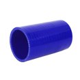 thumbnail image 1 of Unique Bargains 55mm ID Car Blue High Performance Straight Silicone Hose Coupler Intercooler Tube, 1 of 4