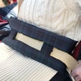 thumbnail image 3 of Buffalo Plaid Post-Surgery Seatbelt Pillow - Mastectomy Comfort Cushion - Secure Hook & Loop Closure System, 3 of 5