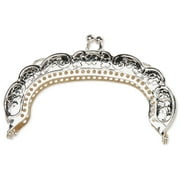 Purse Frame 3-1/2"-Silver, Pk 3, Darice