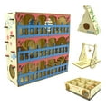 thumbnail image 4 of XROMTBEM Hamster Maze Wooden Tube Tunnel Cage Seesaw House Swing Small Animals Pet Interactive Playing Training Rest Exercise Toy, 4 of 19
