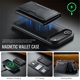 thumbnail image 4 of Case For IPhone Air Funda Protectora RFID de 6,5" con Ranuras para 7 Tarjetas Magsafe, Soporte 2 en 1, Funda Protectora de Cuero Desmontable a Prueba de Golpes, Negro, For IPhone Air, 4 of 7