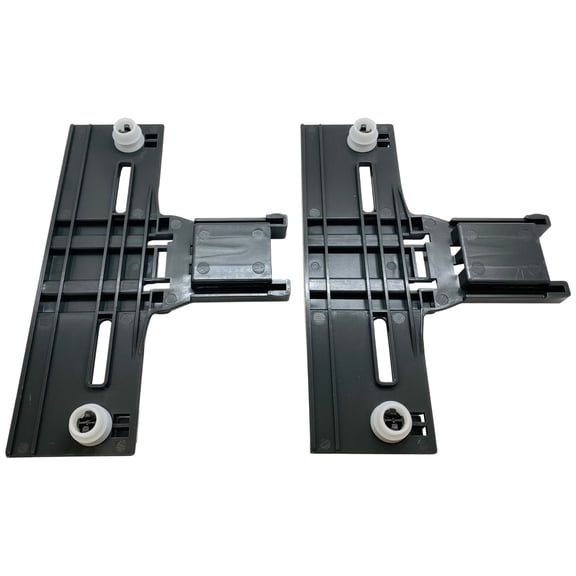 W10350376, Dishwasher Rack Adjuster, 2 Pack, fits Roper, Kenmore, Whirlpool
