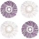 thumbnail image 5 of Piezas Spin Mop Head Mop Head Mop Heads Reemplazo de microfibra Mop Head Reemplazo Mop Head para Spin Mop Blanco y púrpura Kuyhfg Bienvenido a Kuyhfg, 5 of 5