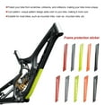 thumbnail image 2 of Fearlessin ENLEE Bicycle Down Tube Frame Protector Plastic Mountain Bike Road Cycling Sticker Portable Outdoor Sports Biking Guard Decal Gray Type 1, 2 of 6
