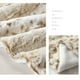 thumbnail image 2 of Decoración del hogar, mantas, mantas, colcha, cómoda manta blanca de doble capa gruesa con estampado de leopardo, cálida y acogedora para sofá de 60 pulgadas., 2 of 9