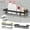 2Pcs Wall Mounted Shelf Under $5 A3871, variant on Cagogo under $5 Wall Mounted Shelf, Wall Mounted Shelf, Bathroom Storage Rack, Adhesive Shower Shelf Organizer, Waterproof Bathroom Shelving, Space Saving Wall Shelf For Toiletries