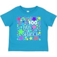 thumbnail image 3 of Inktastic 100 Days of School Pastel Stars Boys or Girls Toddler T-Shirt, 3 of 5