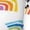 White, variant on Fuzoiu Panda And Rainbow Print Athletic Crew Socks for Men & Women,Casual Crew Socks,Above Ankle Crew Socks for Business, Casual