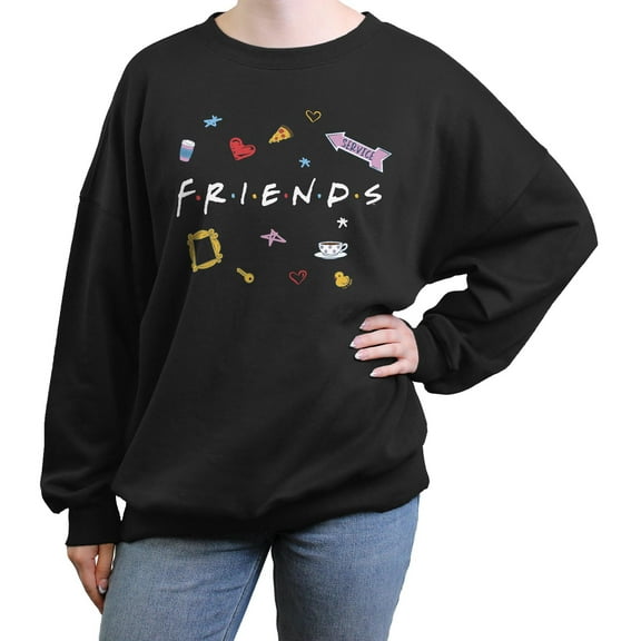 Juniors Friends Classic Icons Sweatshirt