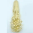 thumbnail image 4 of Voluminous Curly Ponytail Hairpiece With NonSlip Clasp Professional Synthetic Fiber, 4 of 13