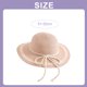 thumbnail image 3 of 51-52 cm circunferencia del sombrero sombrero para niños protector solar de verano sombrero de playa lazo cuerda sombrero para el sol con lazo, 3 of 6