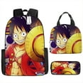 thumbnail image 1 of Nautical King Schoolbag, Luffy Backpack, Student Backpack-week, 1 of 4