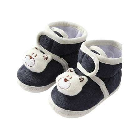 

HOTWINTER Toddler Boys Girls Cute Animal Slippers Slip On Indoor Outdoor Little Kids House Slippers