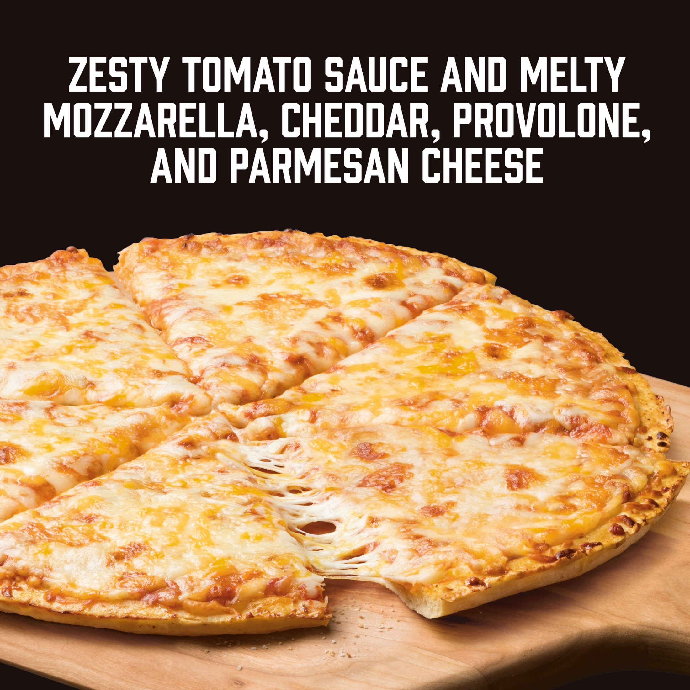 Red Baron Four Cheese Classic Crust Frozen Pizza, 21.06 oz