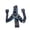 Regular version-Blue Color, variant on Universally Adjustable Camera Mount AntiVibration Design For 13 Cameras Motorcycle Riders AntiSlip Features