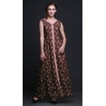 thumbnail image 2 of Bimba Floral Women Long Floral Party V NeckÂ&nbsp;DressÂ&nbsp;Front Slit Sleeveless Maxi Gown-Medium, 2 of 5
