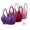 Purple, variant on Women's 3PC Wirefree Bra with Adjustable Straps, Graphic Print Push Up Bralette Breathable Daily Bra Black 46/105BC