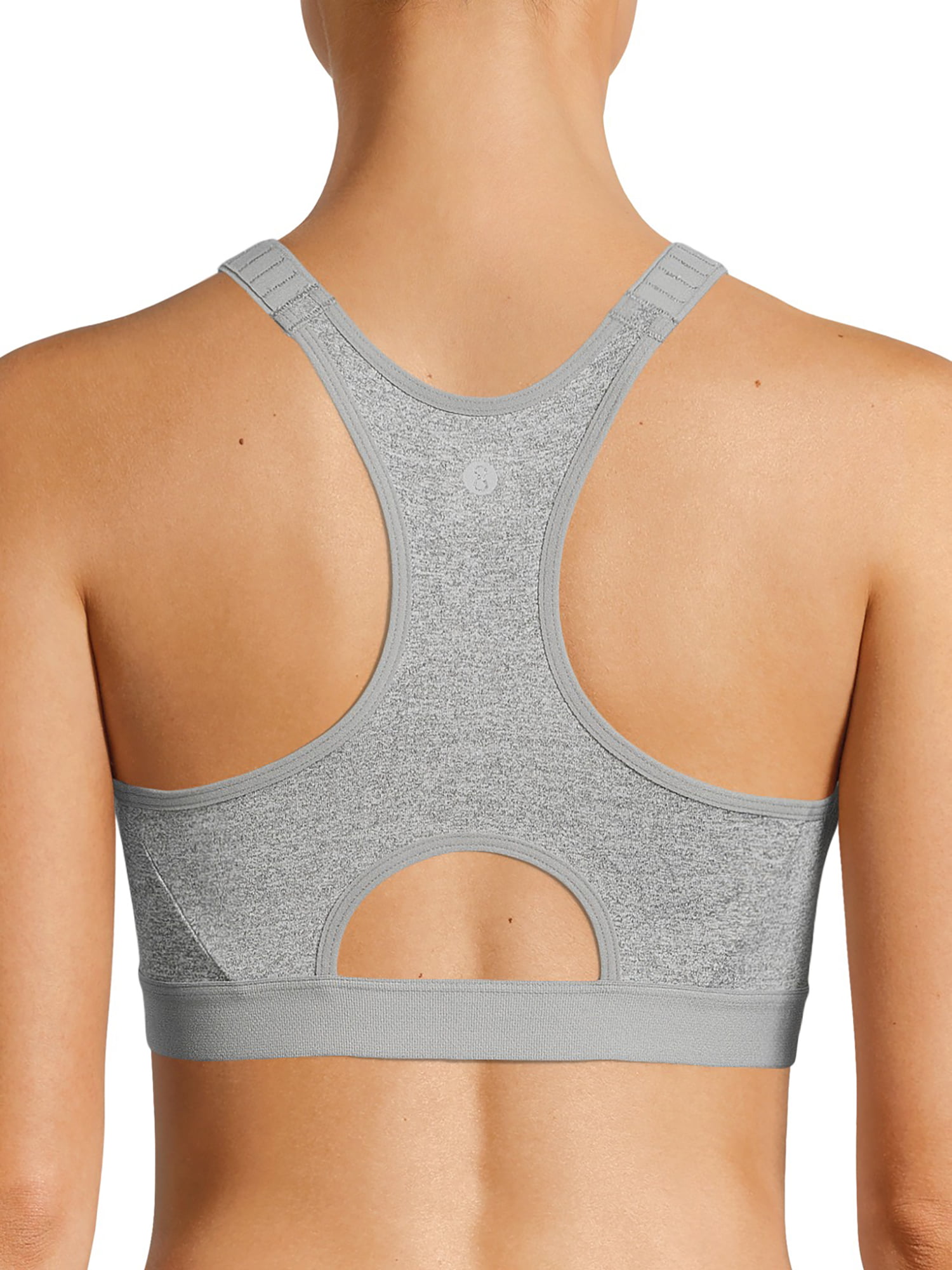 MAXMALLS Women's Seamless Wirefree Zipper Front Racerback Sports Bra with  Removable Paddings 8 Colors 4XL (S 28AB 30A 30B, Beige) at  Women's  Clothing store