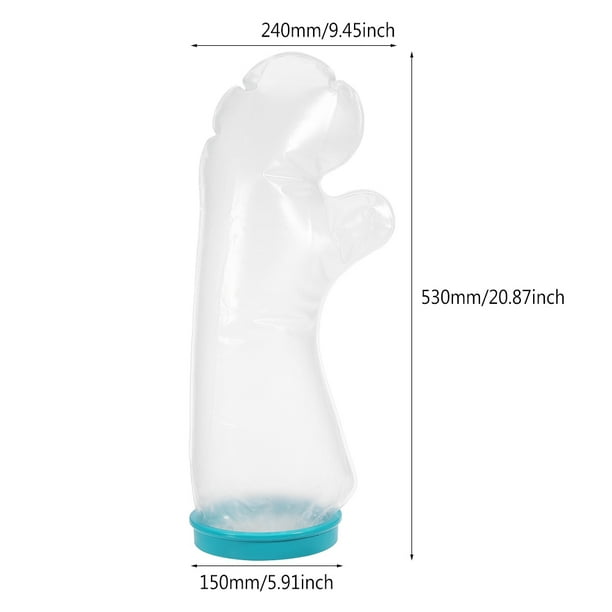 Protector de vendaje fundido impermeable BuyWeekMX para Pierna y Brazo