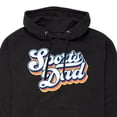 thumbnail image 3 of Instant Message - I'm A Proud 'Sports Dad' - Men's Pullover Hooded Fleece Sweatshirt, 3 of 6