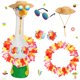 thumbnail image 4 of Porche Ropa Corona Hierba Sombrero Gafas de Sol Conjunto de Decoración Blanca Conjunto de Decoración Navideña, 4 of 7