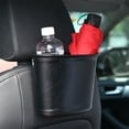 thumbnail image 5 of VOAVEKE Car Trash Can Car Trash Can, Car Interior With Leather Car Trailer Door Storage Bucket To Store Garbage Bags, Car Supplies, 5 of 5