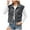 Black A, variant on Ashirexll Womens Vests Outerwear, Fleece Vest Women, Spring and Fall Sleeveless Button Down Jean Jacket Casual Hatless
