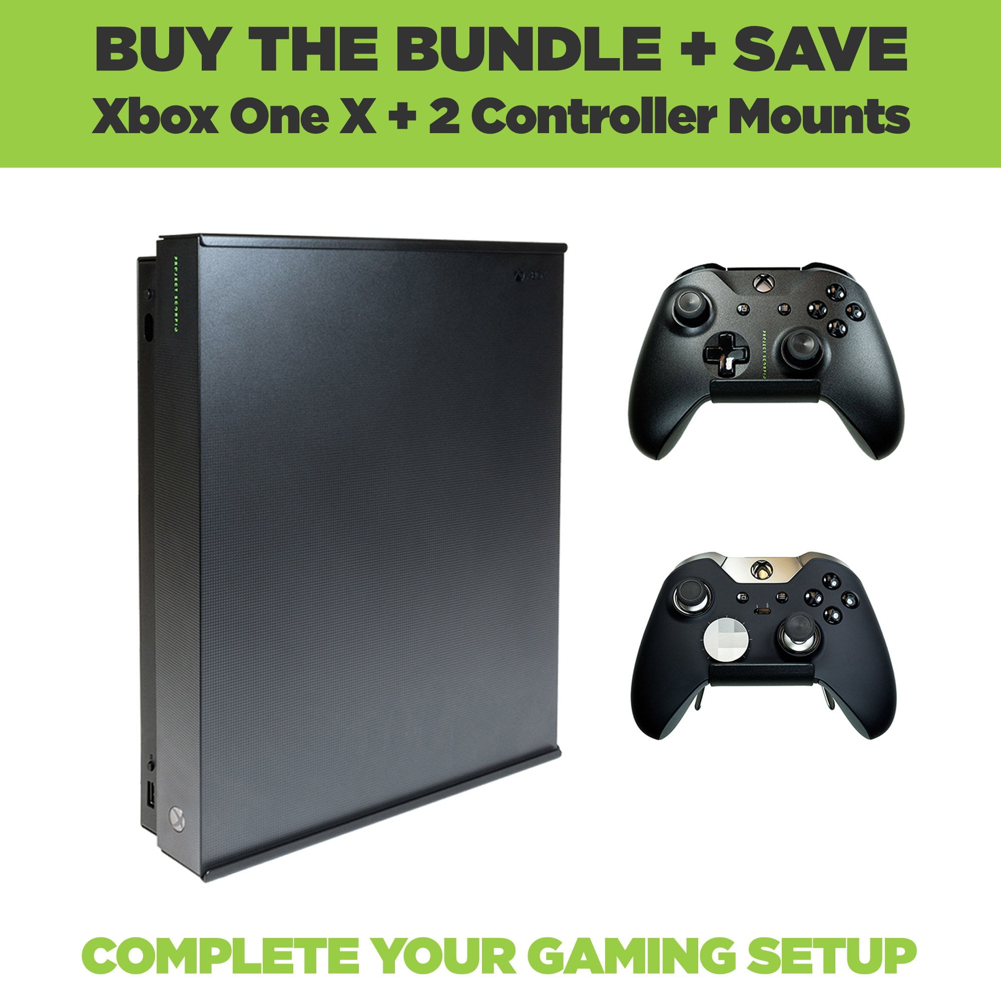 mount xbox under desk