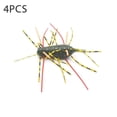 thumbnail image 4 of Fishing Soft Baits Swimbait Soft Plastic Lure Plastic Stick Swimbait Bass Lures Lures Crawfish, 4 of 8