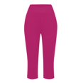 thumbnail image 5 of Pink Leggings for Women Leggings for Women High Waisted Cutout Yoga Lightweight Cozy Cropped Pants Solid Soft Pajams Pants Woman Pants Clearance, 5 of 6