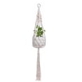 thumbnail image 1 of Colgador para macetas, plantas de interior al aire libre, cesta colgante, soporte para macetas de cuerda de algodón, WD024 Methold HA001777-24, 1 of 6