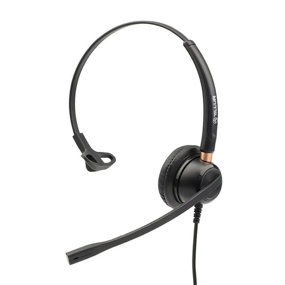 Wired Headset for Computer TELLUR Voice Series 510N/520N and Accessories (Mono), QD to USB