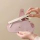 thumbnail image 5 of Estuche portátil colgante para gafas de sol con correa para la muñeca – Estuche para gafas de piel sintética con cierre a presión, soporte protector para gafas de sol y de lectura, ideal para, 5 of 6