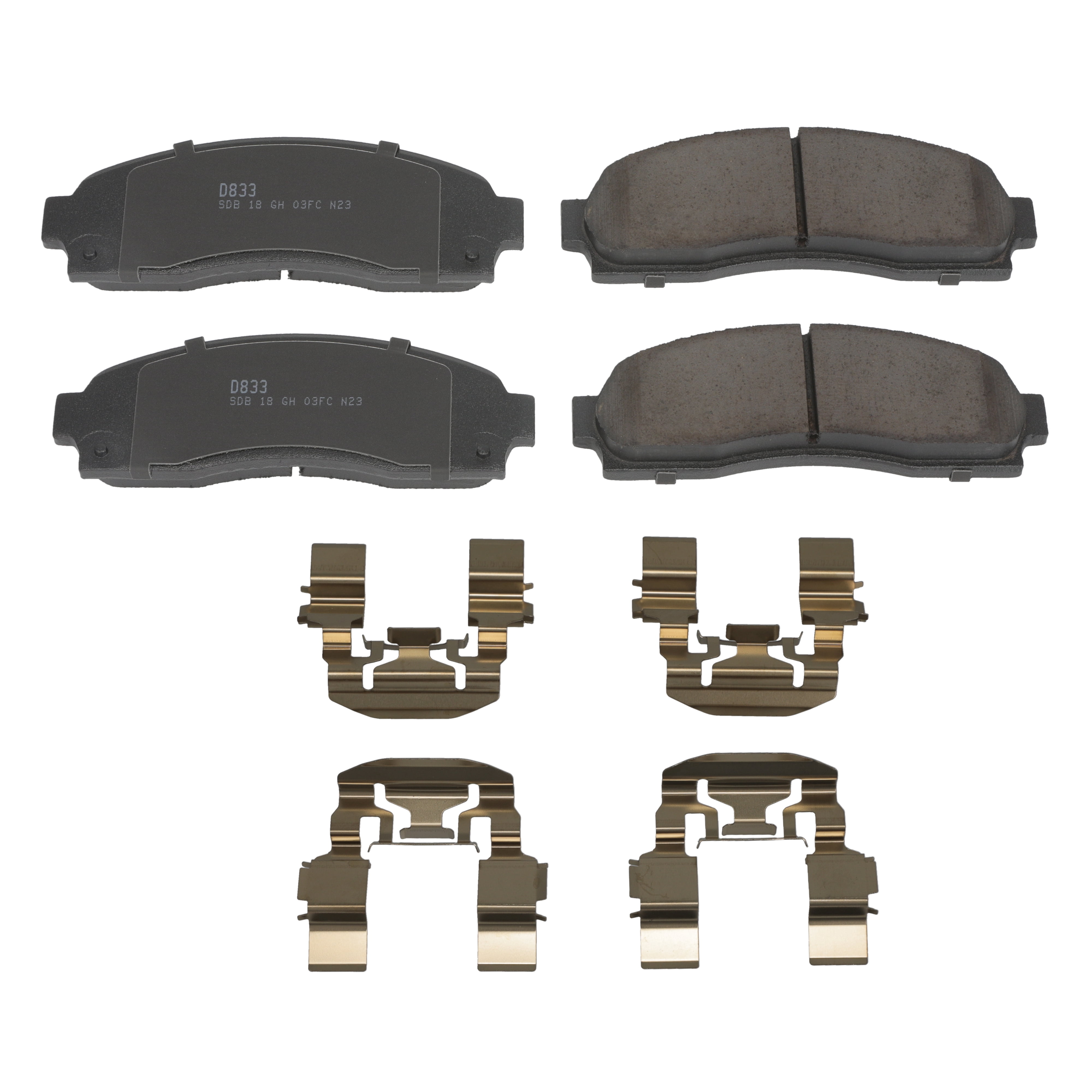 Winstop Brake Pad Set, Front WS.0833.0.C, Ford Ranger 2011-2003