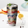 thumbnail image 3 of 30oz Pioneer Flower Tumblers Stainless Steel Tumbler with Lid and Straw,Vacuum Insulated Double Wall Travel Tumbler Cups Mug with Cleaning Brush for Coffee,Tea, 3 of 7