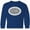 Royal Blue, variant on Inktastic Piano Keys Oval Long Sleeve Youth T-Shirt