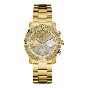 GUESS Confetti  Crystal Glitter Dial Ladies Watch U0774L5