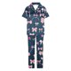 thumbnail image 5 of Sexy Pijama Conjunto para las Mujeres Impreso Bolsillo Pantalones de Manga Corta, Traje Suelto Casual para el Hogar Y el Salón, 5 of 9