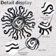 thumbnail image 2 of Decoraci贸n De Pared De 10 Pulgadas Wacky Sun Wall Art Decor Vivid Metal Sun Face Celestial Outdoor Wall Metal Art Sun Esculturas Para Interior Al Aire Libre Wall Home Garden Decoration, 2 of 7