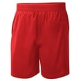 thumbnail image 3 of Men's G-III Sports by Carl Banks  Red Los Angeles Angels Breeze Volley Swim Shorts, 3 of 3