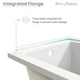 thumbnail image 6 of Voltaire 48" x 32" Right-Hand Drain Alcove Bathtub, 6 of 13